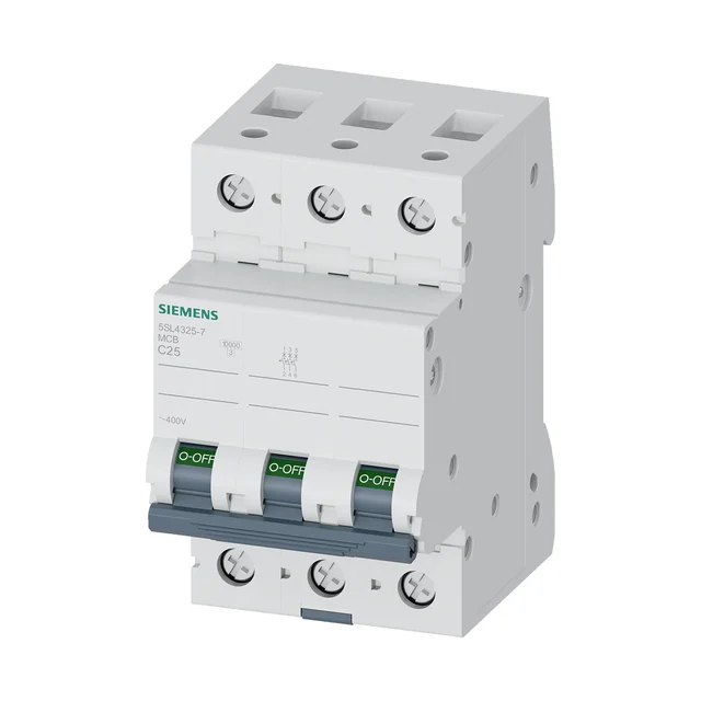 Siemens 5SL43 Üç Kutuplu Otomat Sigorta C25 – 10 kA